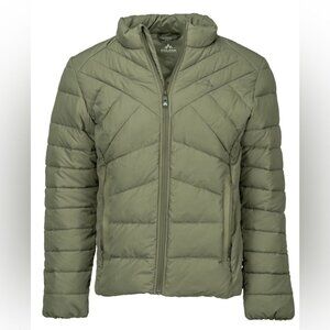 Pnuma Palisade Weekender Jacket Army Green Puffer Jacket NWT Size XL